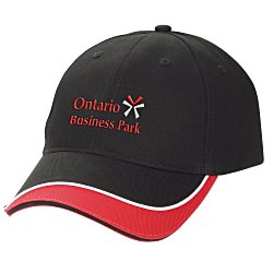 Custom Stream Piping Cap - Black