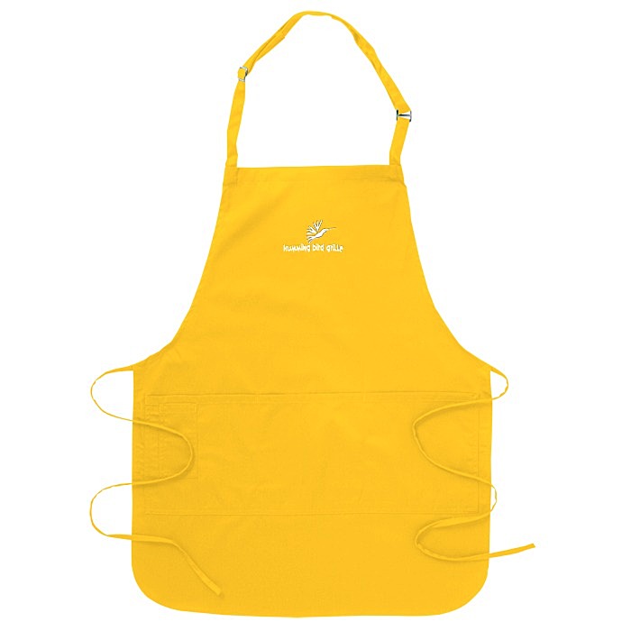 Custom Blue Generation Bib Apron