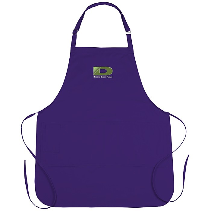 Custom Blue Generation Bib Apron