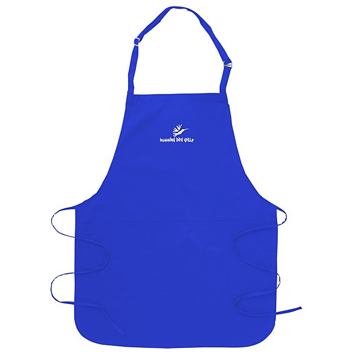 Custom Blue Generation Bib Apron