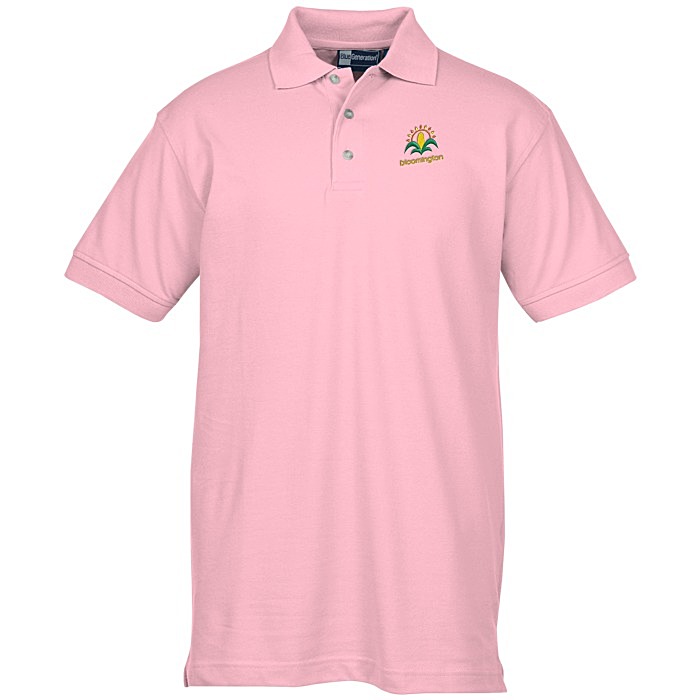 Custom Superblend Pique Polo - Men's