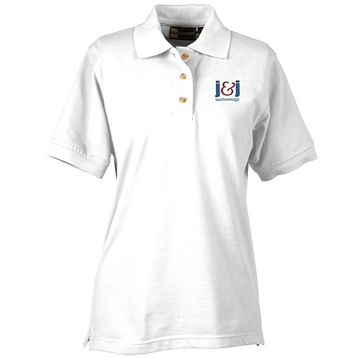 Custom Superblend Pique Polo - Ladies'