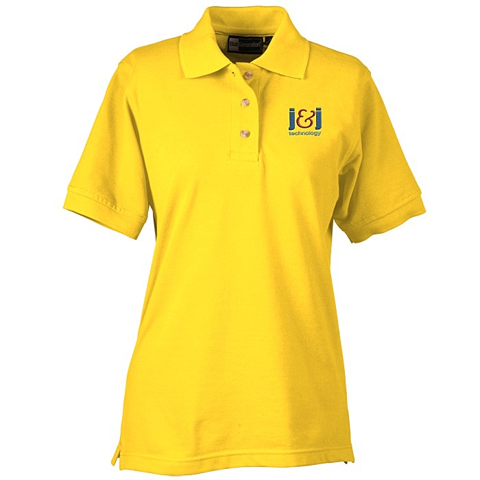 Custom Superblend Pique Polo - Ladies'