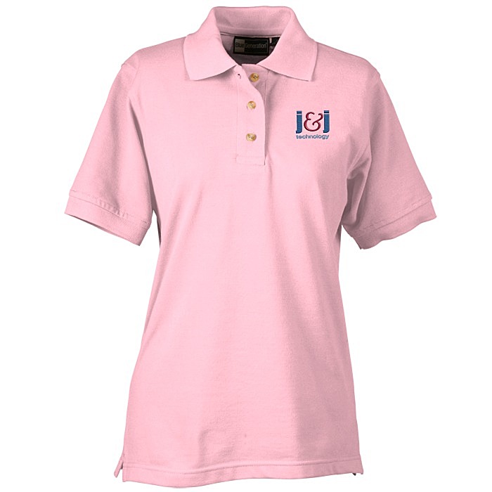 Custom Superblend Pique Polo - Ladies'