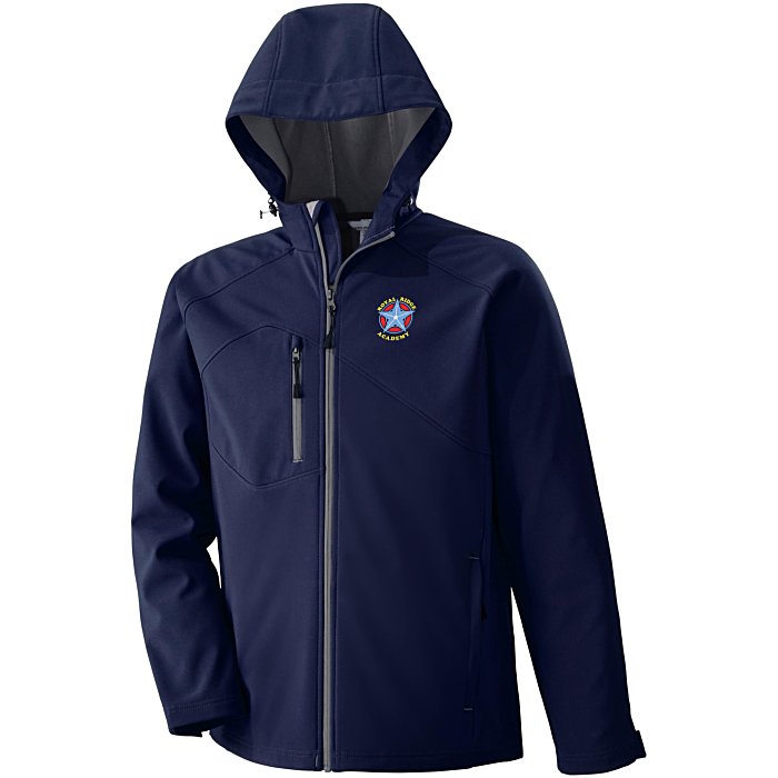 Custom North End Hooded Soft Shell Jacket - Men's