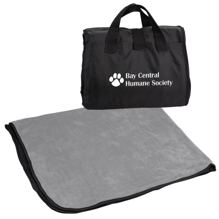 Custom Fleece/Nylon Outdoor Blanket