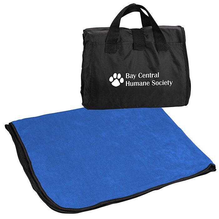 Custom Fleece/Nylon Outdoor Blanket