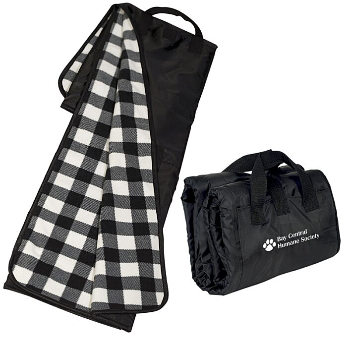 Custom Fleece/Nylon Outdoor Blanket
