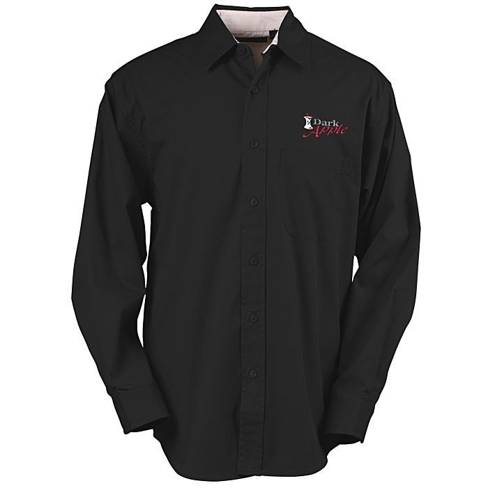 Custom Peached Fine Line Twill Shirt - Men's