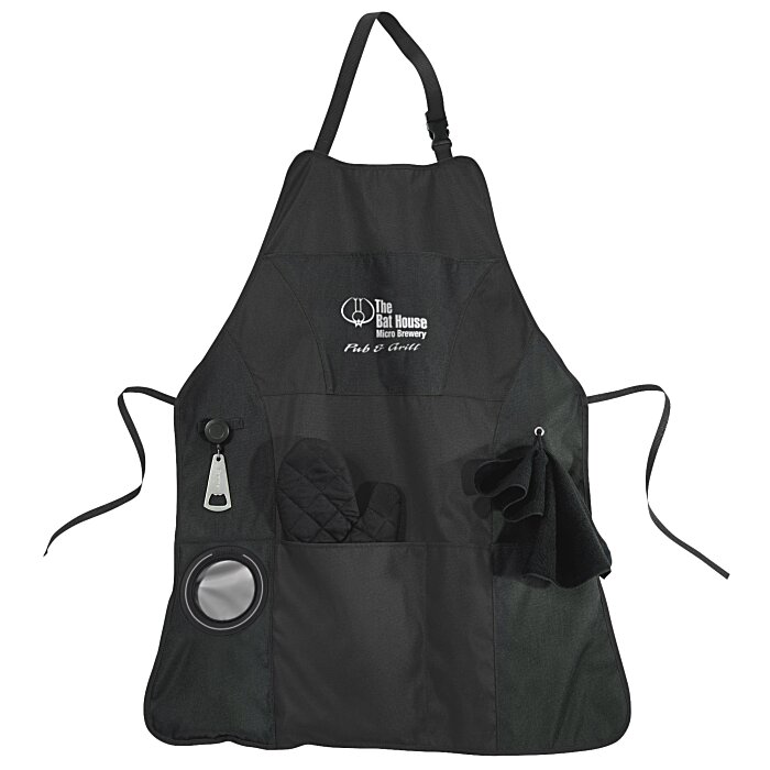Custom Grill Master BBQ Apron - 24 hr