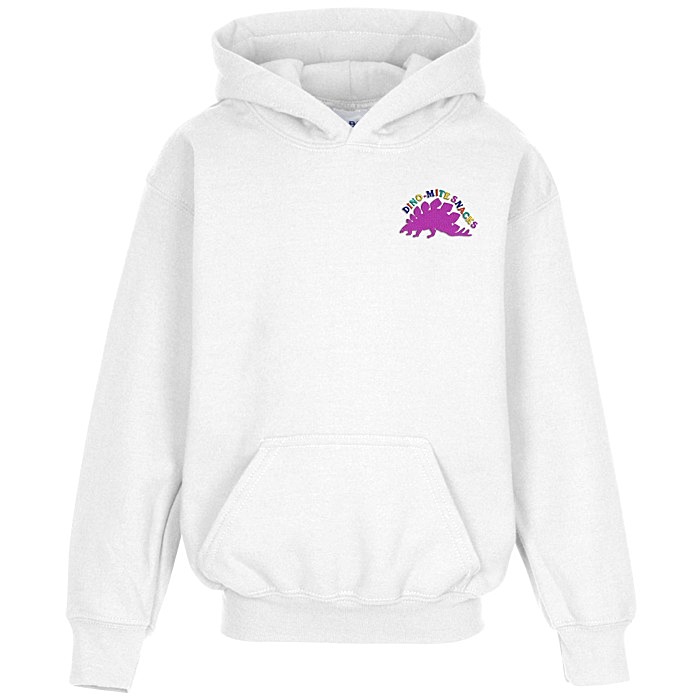 Custom Gildan 50/50 Youth Hooded Sweatshirt - Embroidered