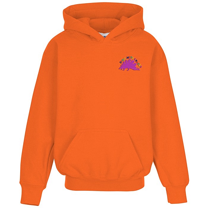 Custom Gildan 50/50 Youth Hooded Sweatshirt - Embroidered