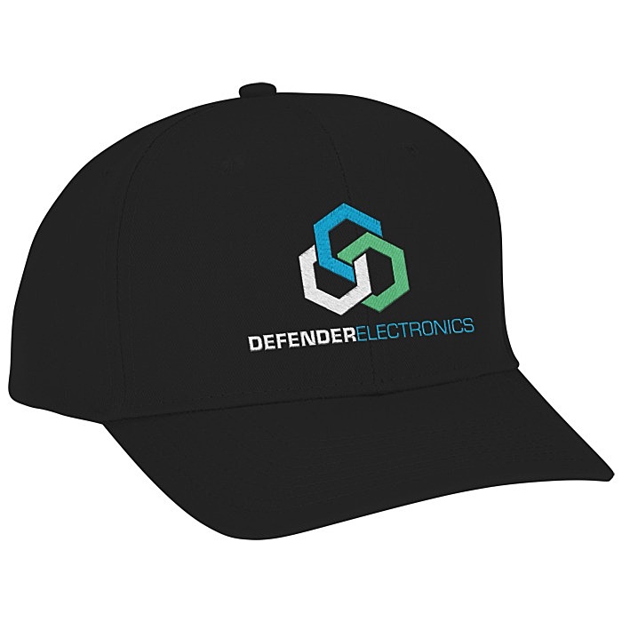 Custom Polyester 6-Panel Cap - Embroidered