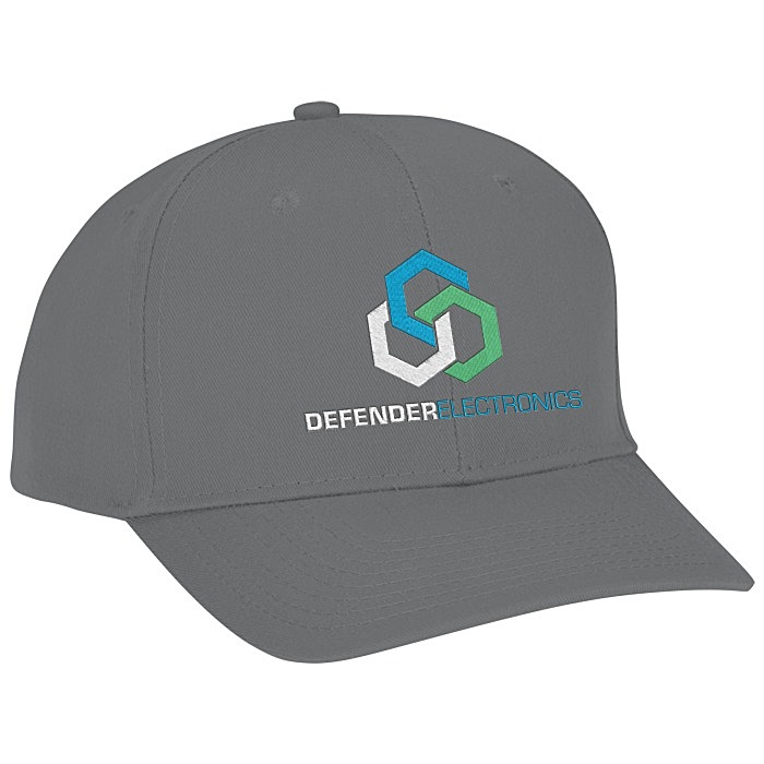 Custom Polyester 6-Panel Cap - Embroidered