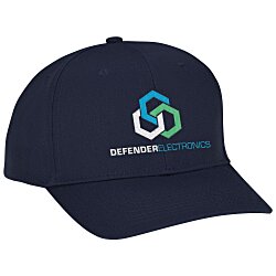 Custom Polyester 6-Panel Cap - Embroidered