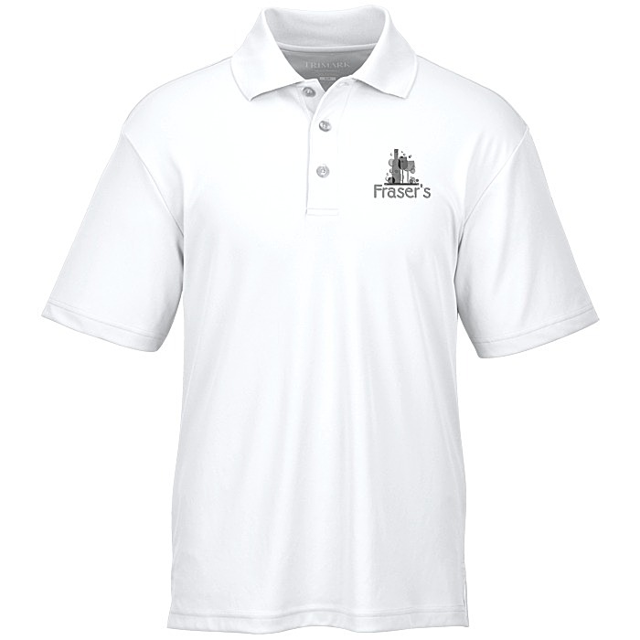 Custom Moreno Textured Micro Polo - Men's - Embroidered