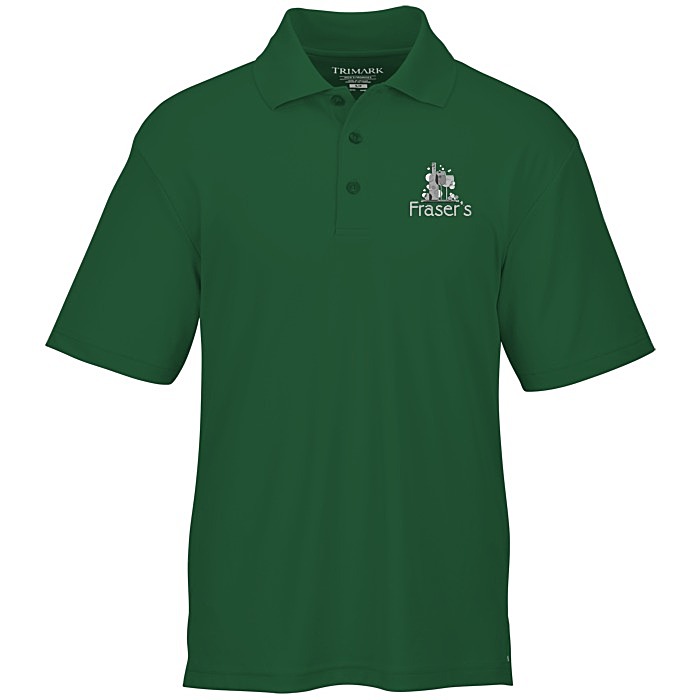 Custom Moreno Textured Micro Polo - Men's - Embroidered