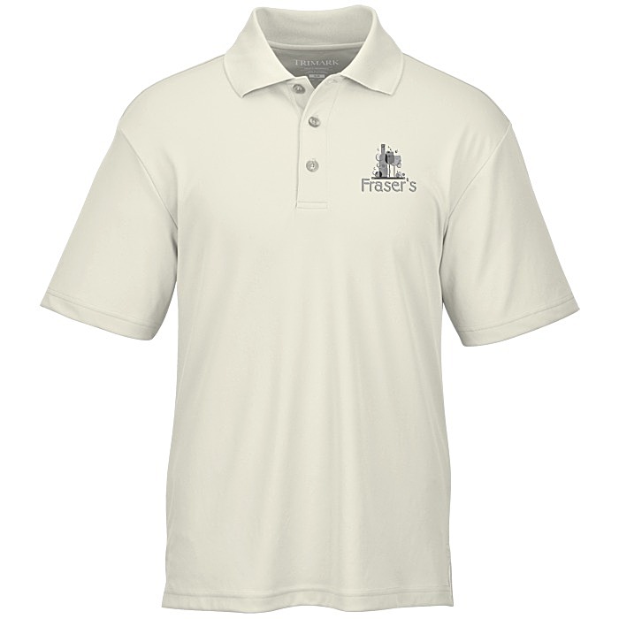 Custom Moreno Textured Micro Polo - Men's - Embroidered