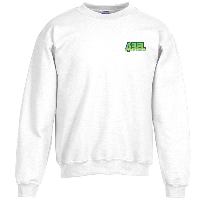 Custom Gildan 50/50 Heavy Blend Crew Sweatshirt - Embroidered