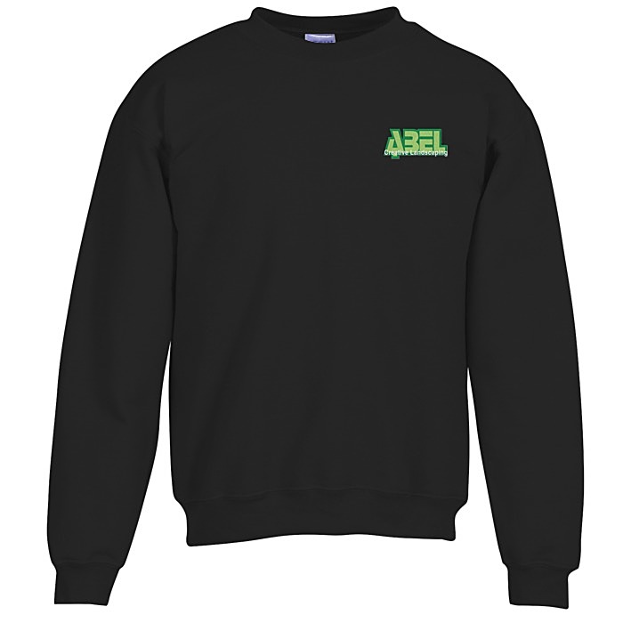Custom Gildan 50/50 Heavy Blend Crew Sweatshirt - Embroidered
