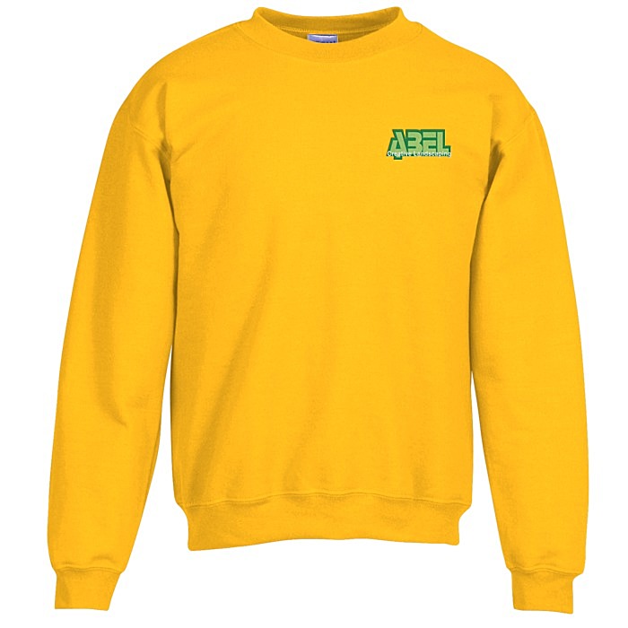 Custom Gildan 50/50 Heavy Blend Crew Sweatshirt - Embroidered