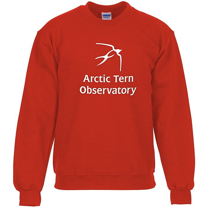 Custom Gildan 50/50 Heavy Blend Crew Sweatshirt - Screen
