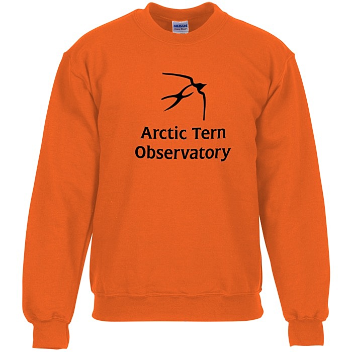 Custom Gildan 50/50 Heavy Blend Crew Sweatshirt - Screen