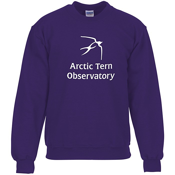 Custom Gildan 50/50 Heavy Blend Crew Sweatshirt - Screen