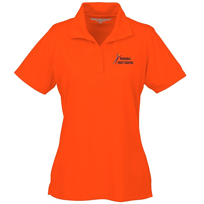 Custom Coal Harbour Tricot Snag Protection Wicking Polo - Ladies'