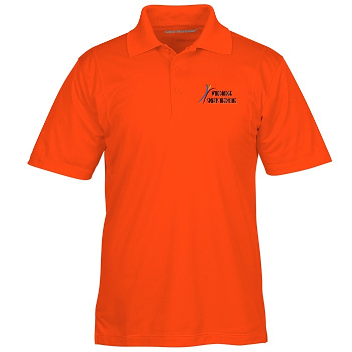 Custom Coal Harbour Tricot Snag Protection Wicking Polo - Men's