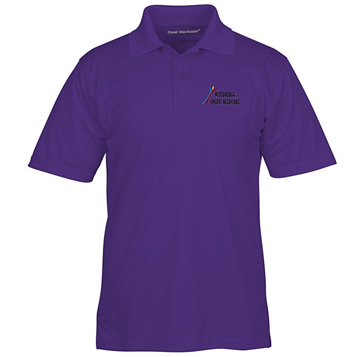 Custom Coal Harbour Tricot Snag Protection Wicking Polo - Men's