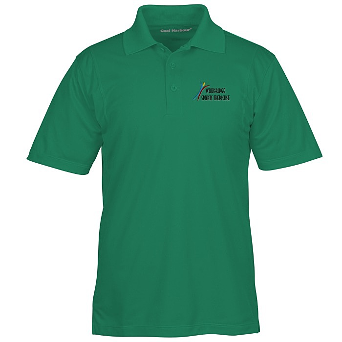 Custom Coal Harbour Tricot Snag Protection Wicking Polo - Men's