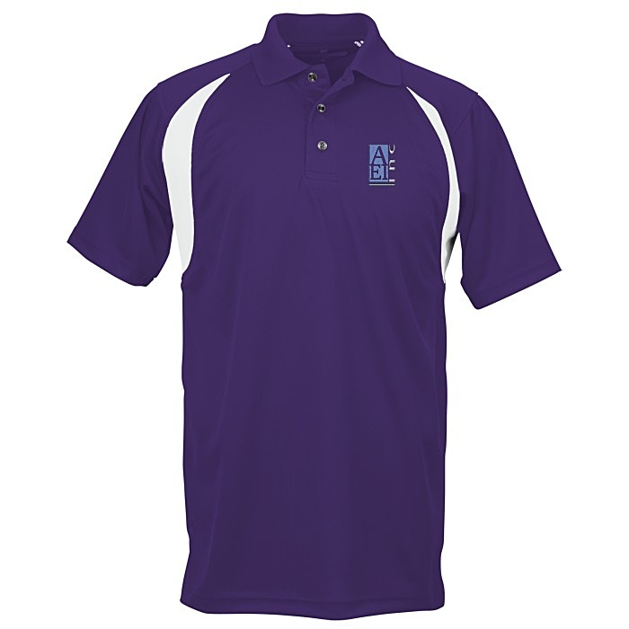 Custom Raglan Sport Polo - Men's