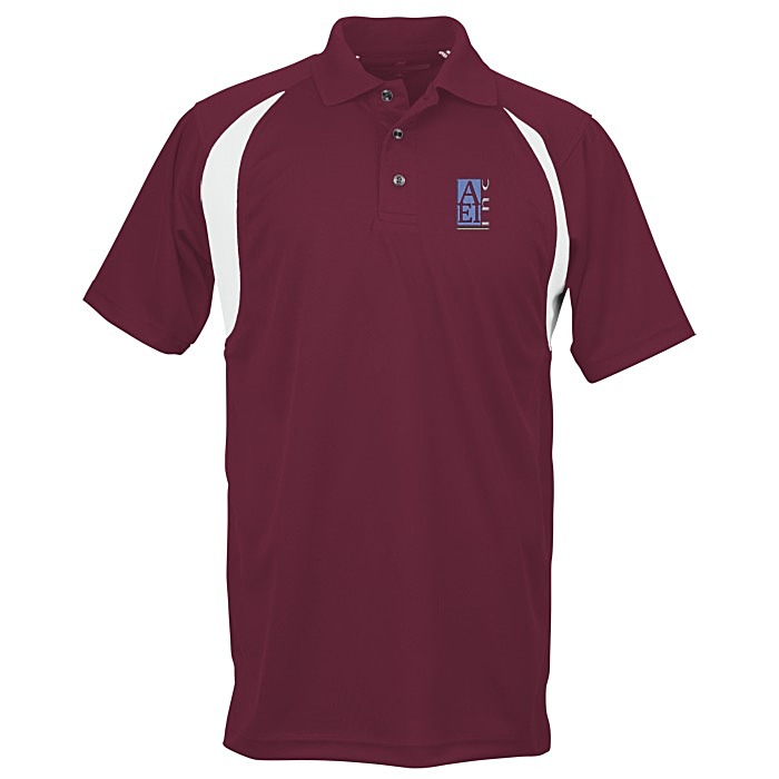 Custom Raglan Sport Polo - Men's