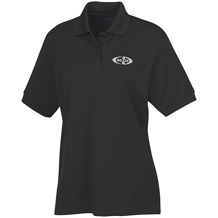 Custom Blue Generation Snag Resistant Wicking Polo - Ladies'