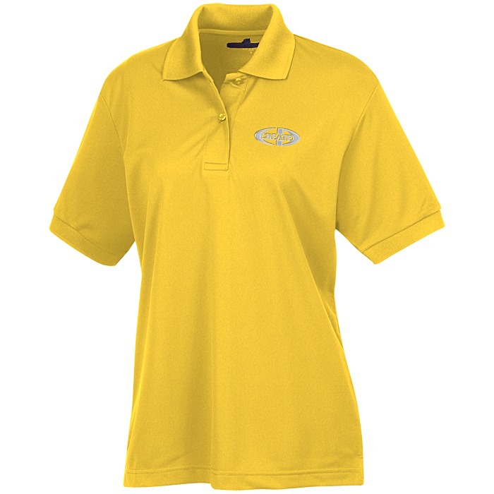 Custom Blue Generation Snag Resistant Wicking Polo - Ladies'