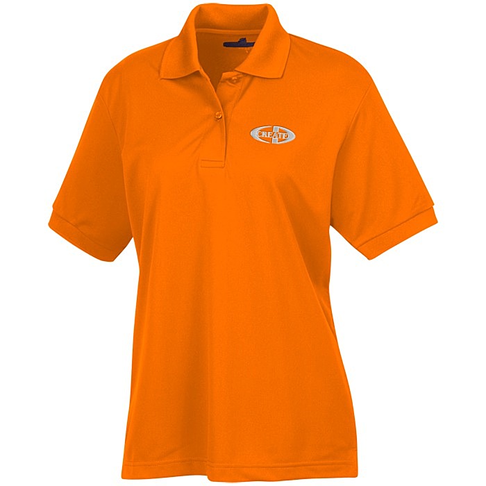 Custom Blue Generation Snag Resistant Wicking Polo - Ladies'