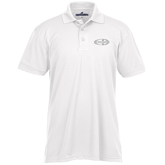 Custom Blue Generation Snag Resistant Wicking Polo - Mens'