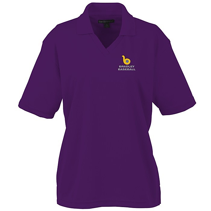 Custom Moisture Management Polo with Stain Release - Ladies'