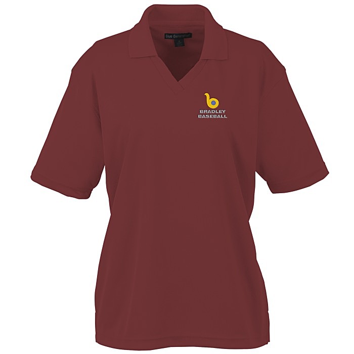 Custom Moisture Management Polo with Stain Release - Ladies'