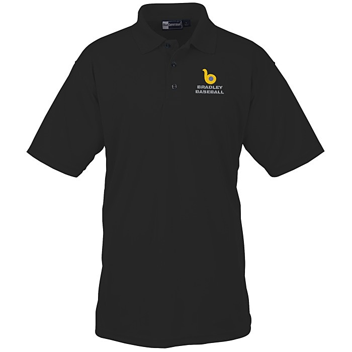 Custom Moisture Management Polo with Stain Release - Men's