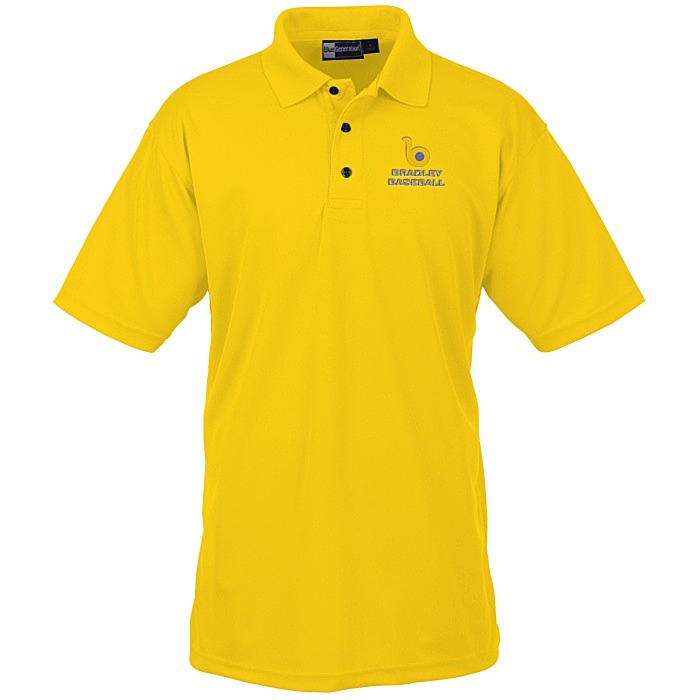 Custom Moisture Management Polo with Stain Release - Men's