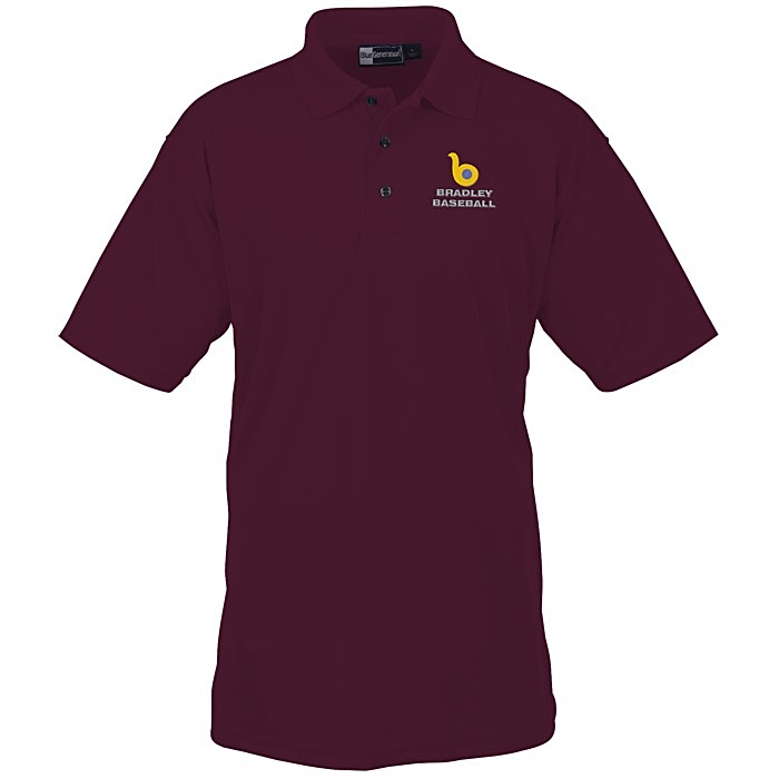 Custom Moisture Management Polo with Stain Release - Men's