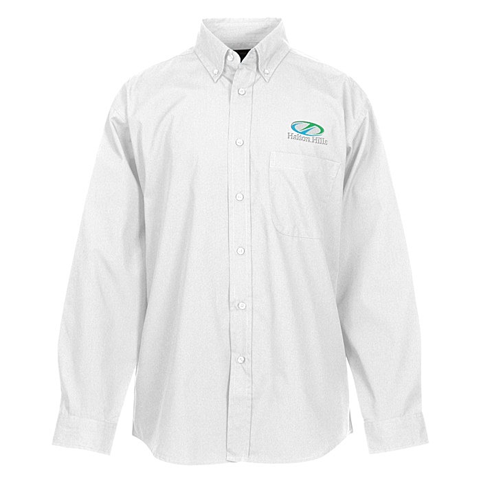 Custom Superblend Poplin Shirt - Men's