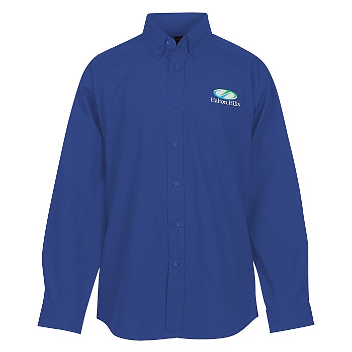 Custom Superblend Poplin Shirt - Men's