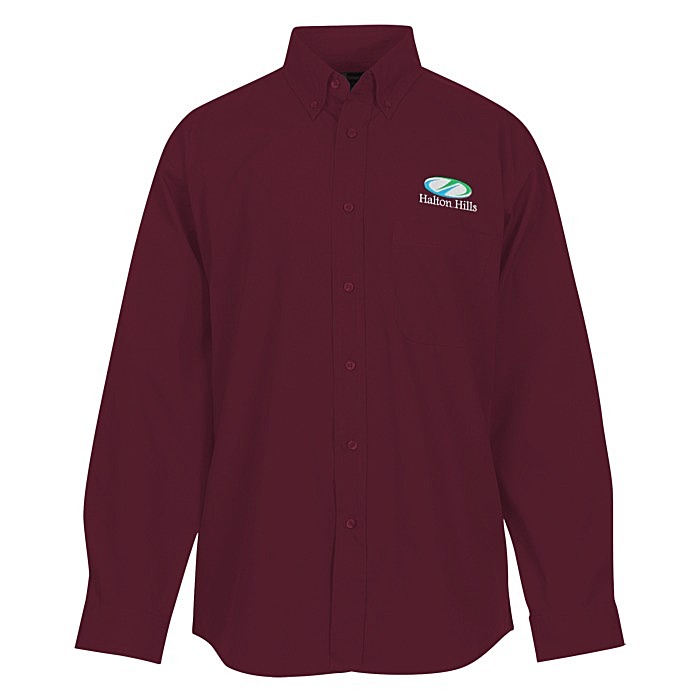 Custom Superblend Poplin Shirt - Men's