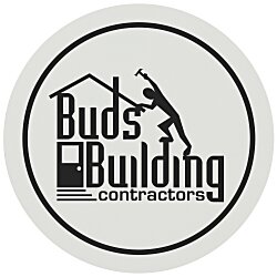 Custom Hard Hat Stickers - Circle - 2