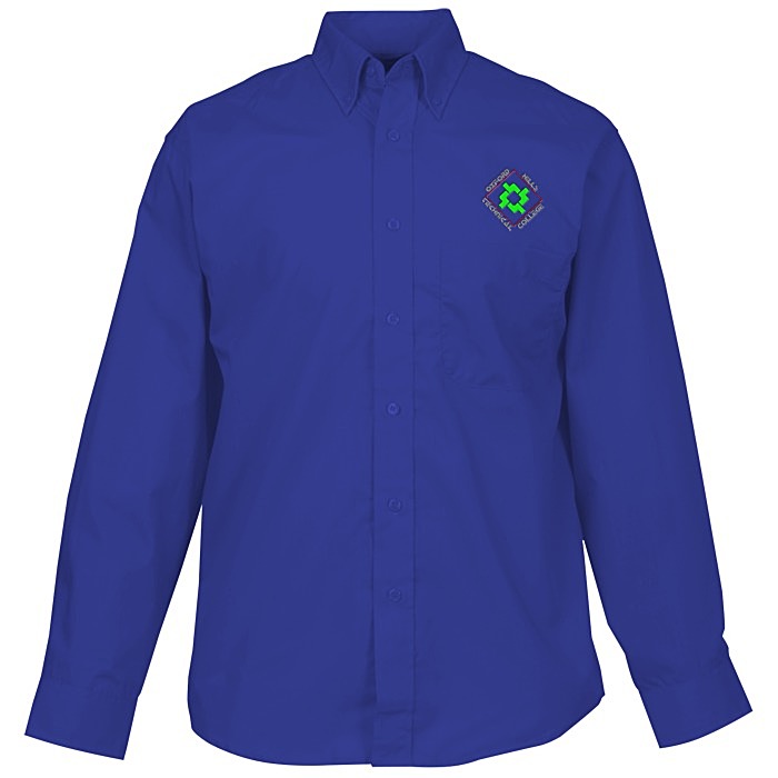 Custom Blue Generation Featherweight Poplin - Men's