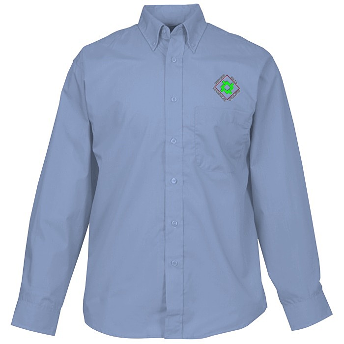 Custom Blue Generation Featherweight Poplin - Men's