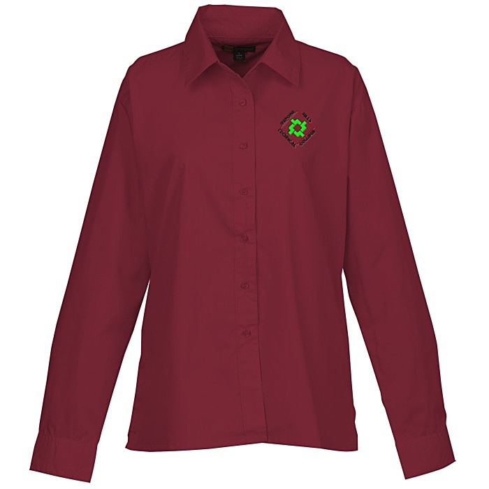 Custom Blue Generation Featherweight Poplin - Ladies'